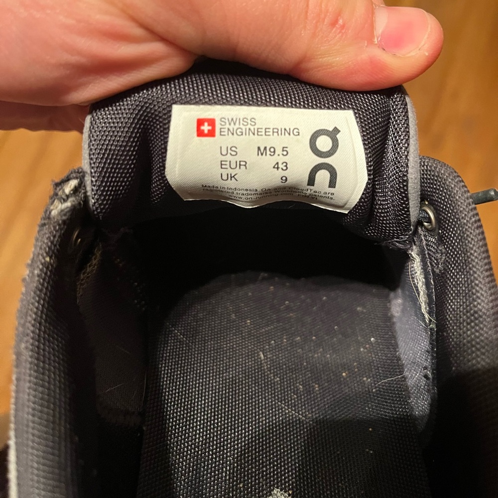 ON running shoes